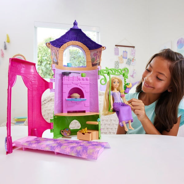 Disney Princess Rapunzels Tower Playset & Doll