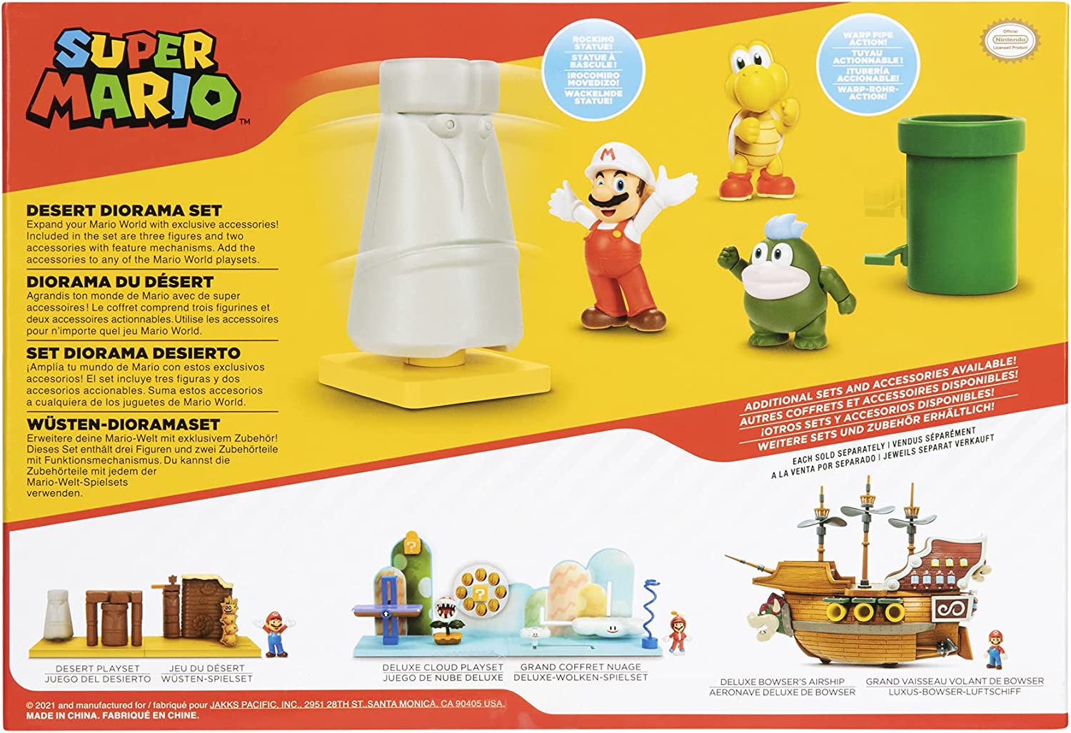 Nintendo Super Mario Desert Diorama Set