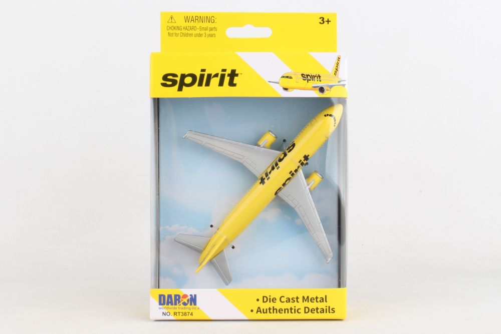 Spirit Airlines Diecast Aeroplane