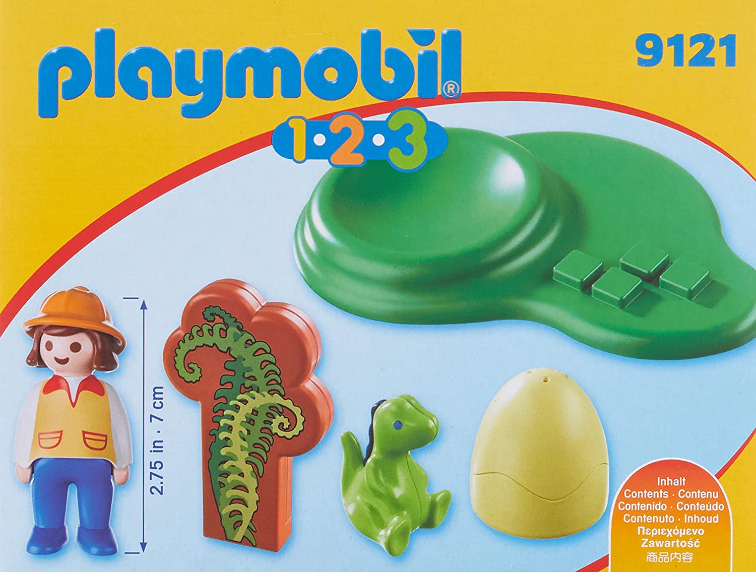 Playmobil 123 Girl With Dino Egg