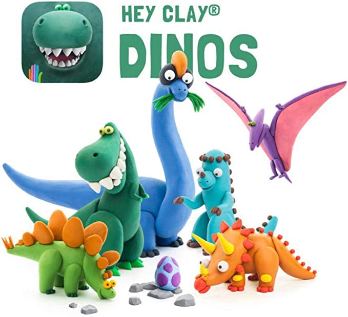 Hey Clay Dinos Large Set