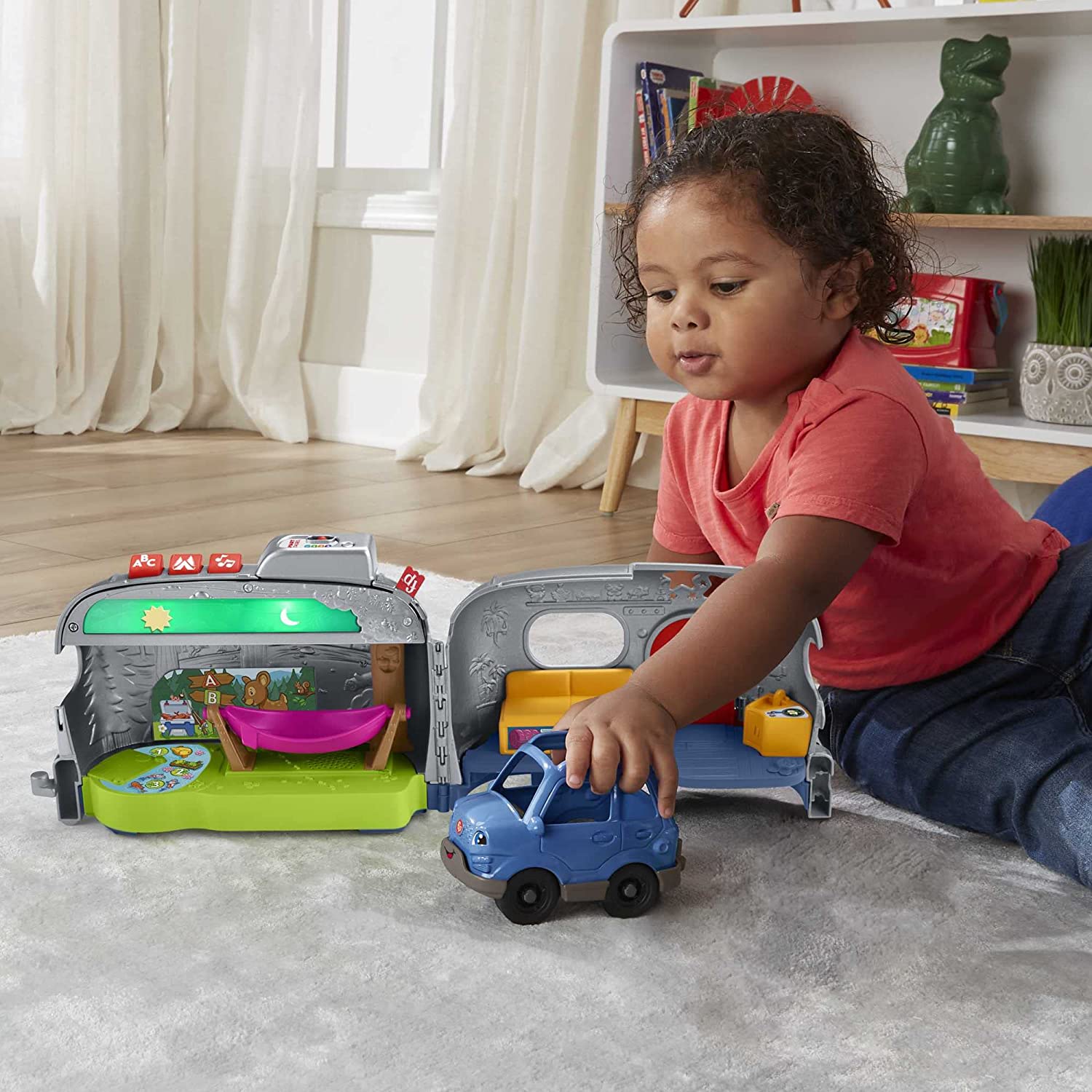 Fisher Price Light Up Learning Camper Playset
