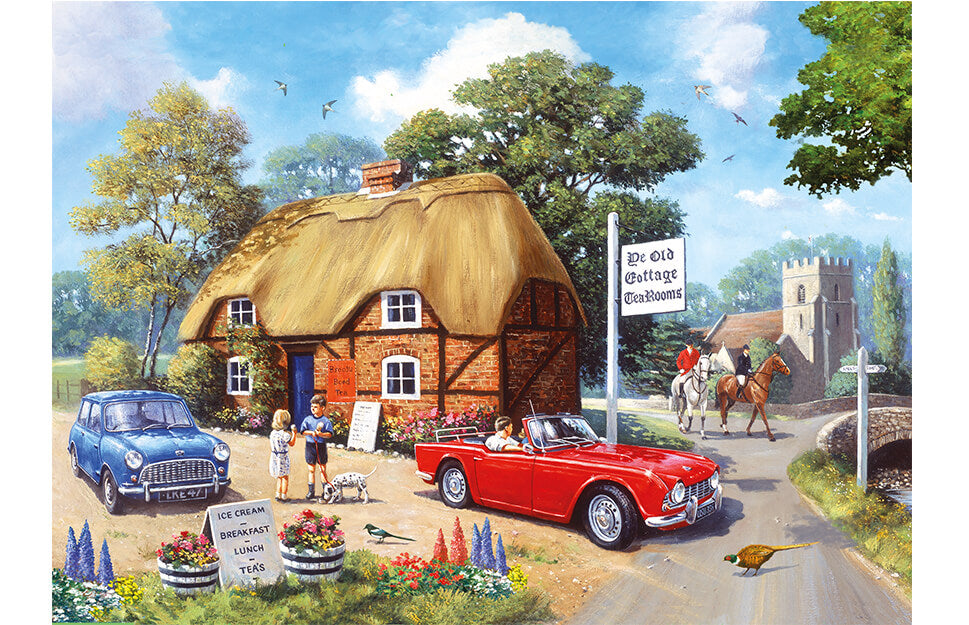 A Stop For Tea 1000 Piece Jigsaw Puzzle