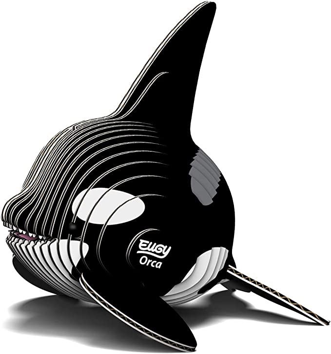 EUGY Orca Whale 3D Puzzle