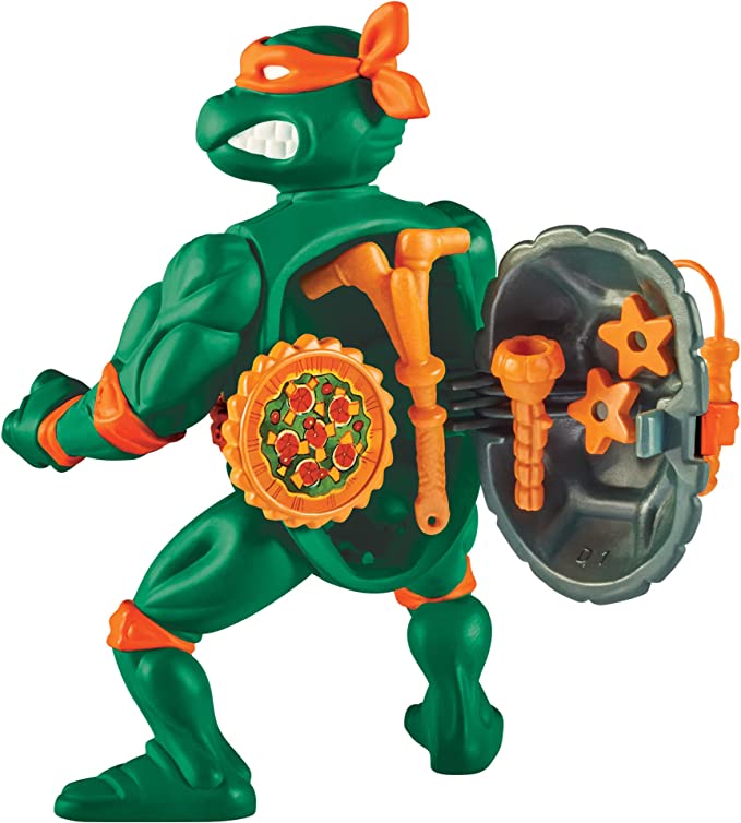 TMNT Classic Michelangelo With Storage Shell