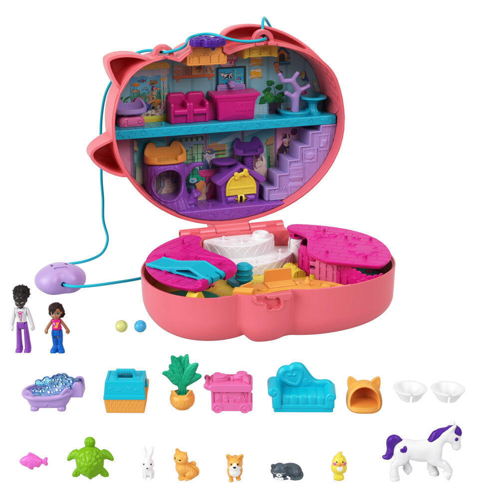 Polly Pocket Cuddle Cat Compact
