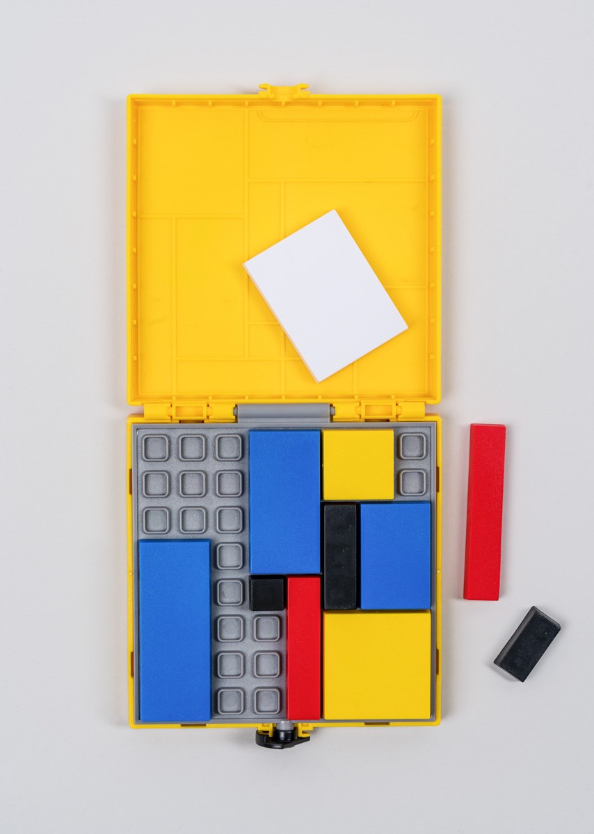 Mondrian Yellow Blocks