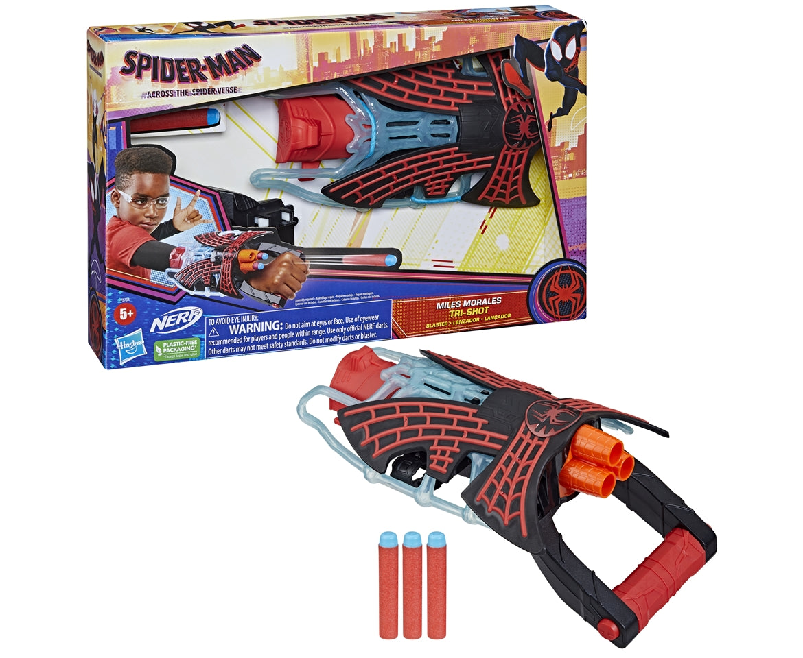 Spiderverse Miles Morales Tri-Shot Blaster