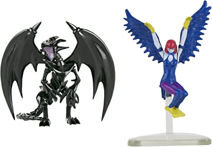 YU-GI-OH 10cm Double Pack Red Eyes & Harpie Lady