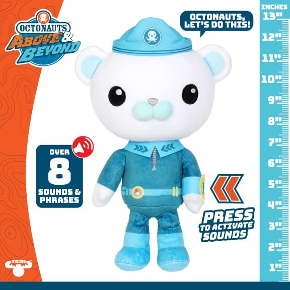 Octonauts Captain Barnacles Talking Plush