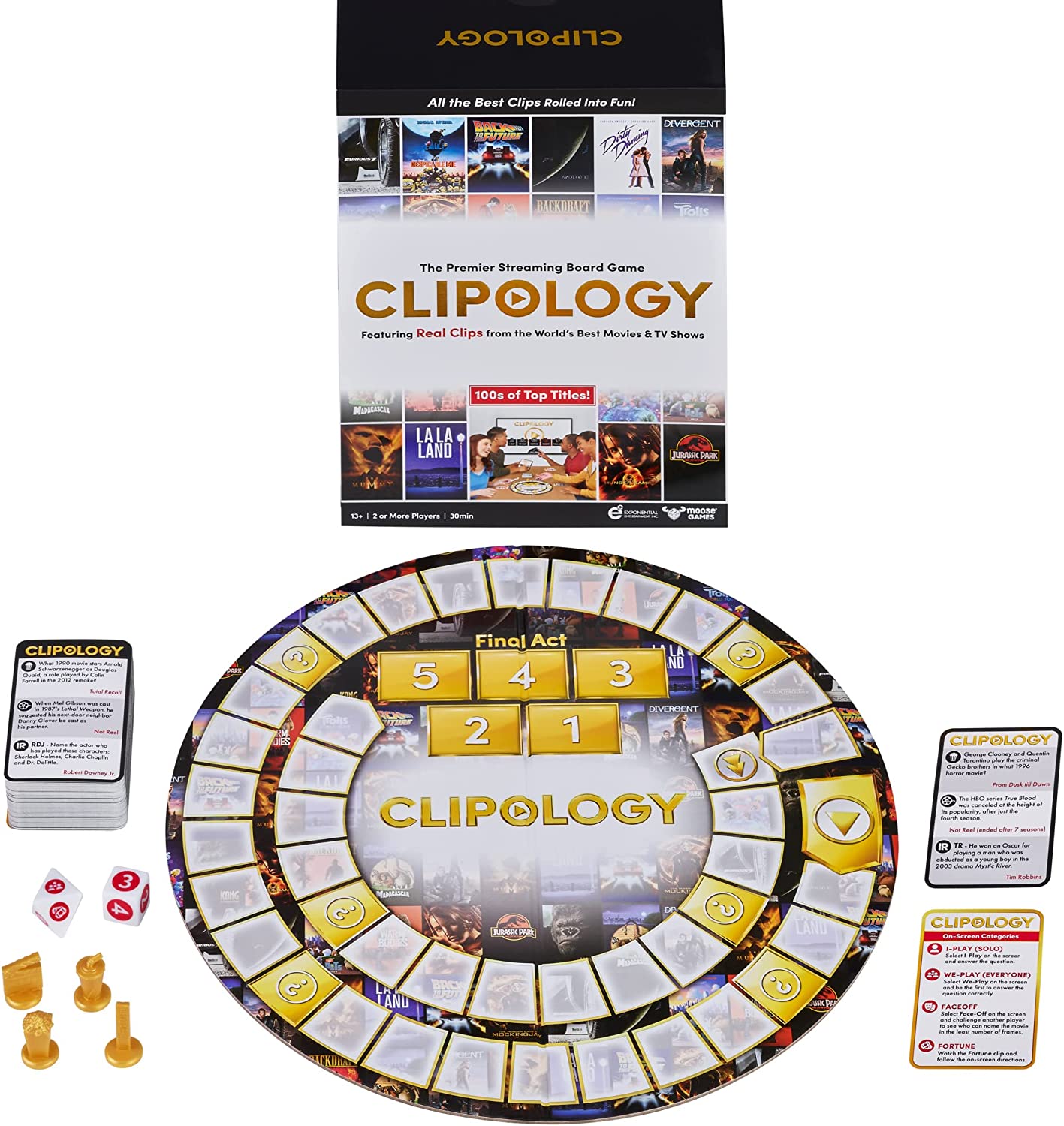 Clipology The Premier Streaming Board Game