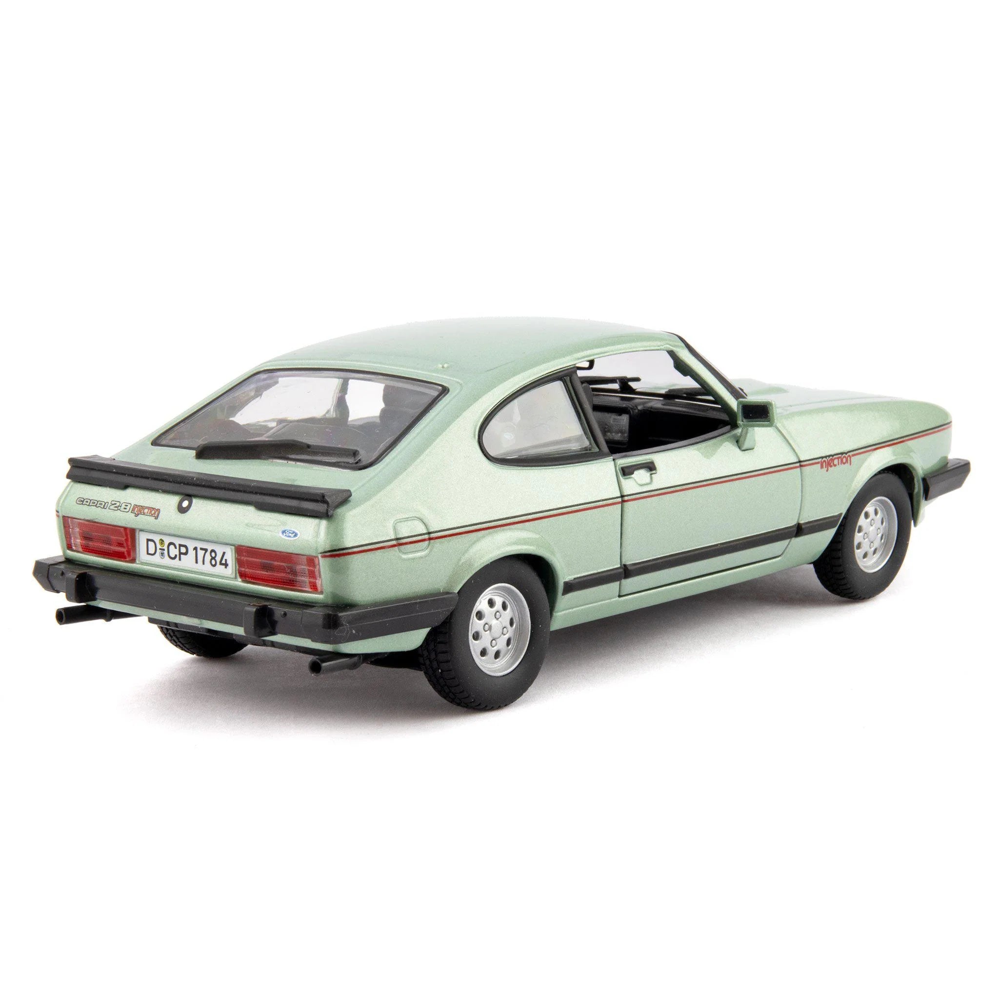 Bburago Ford Capri Green 1:24 Die Cast Model