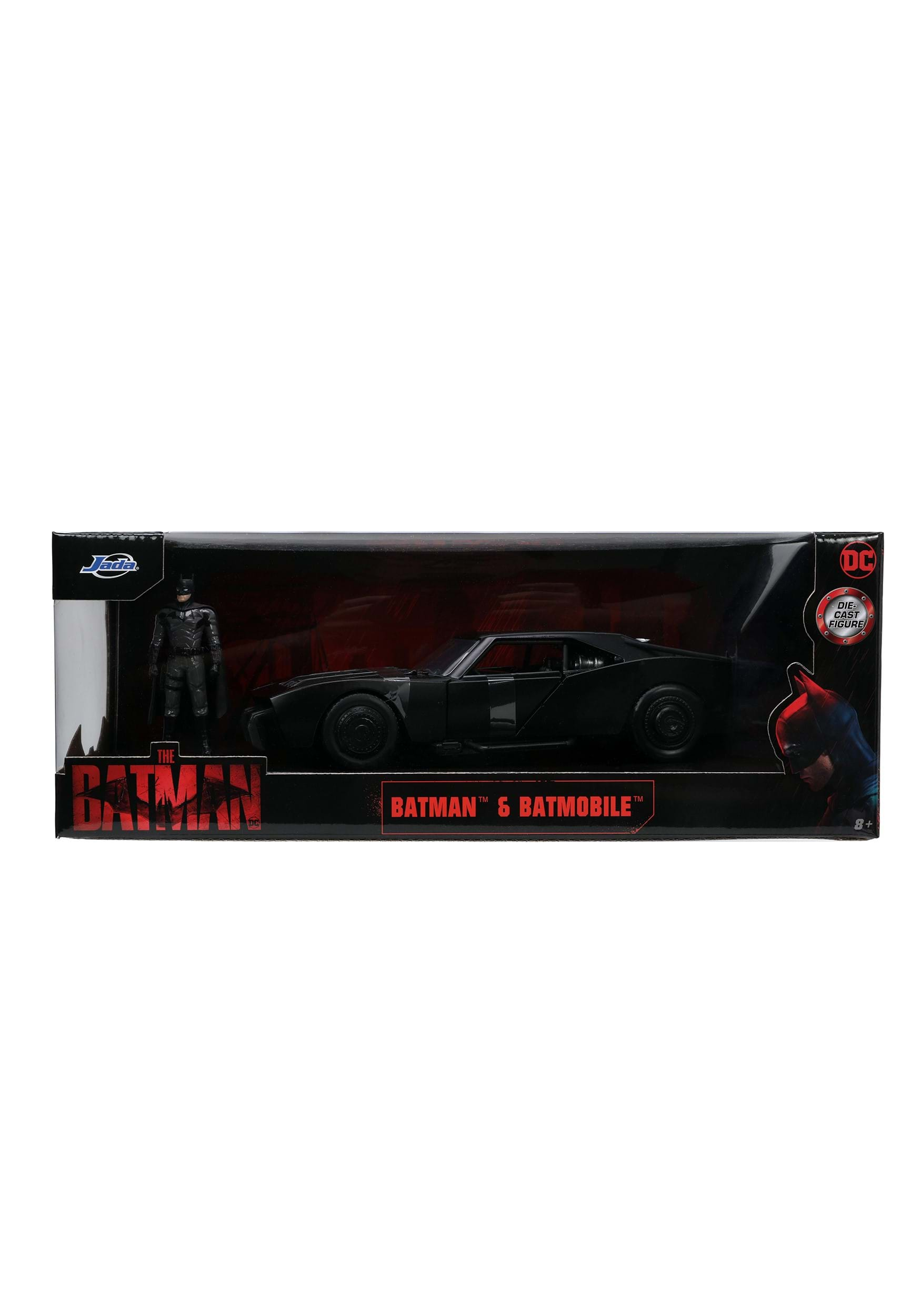 The Batman 1:24 Batmobile and Figure Set