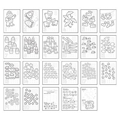 Orchard 1 - 20 Colouring Book