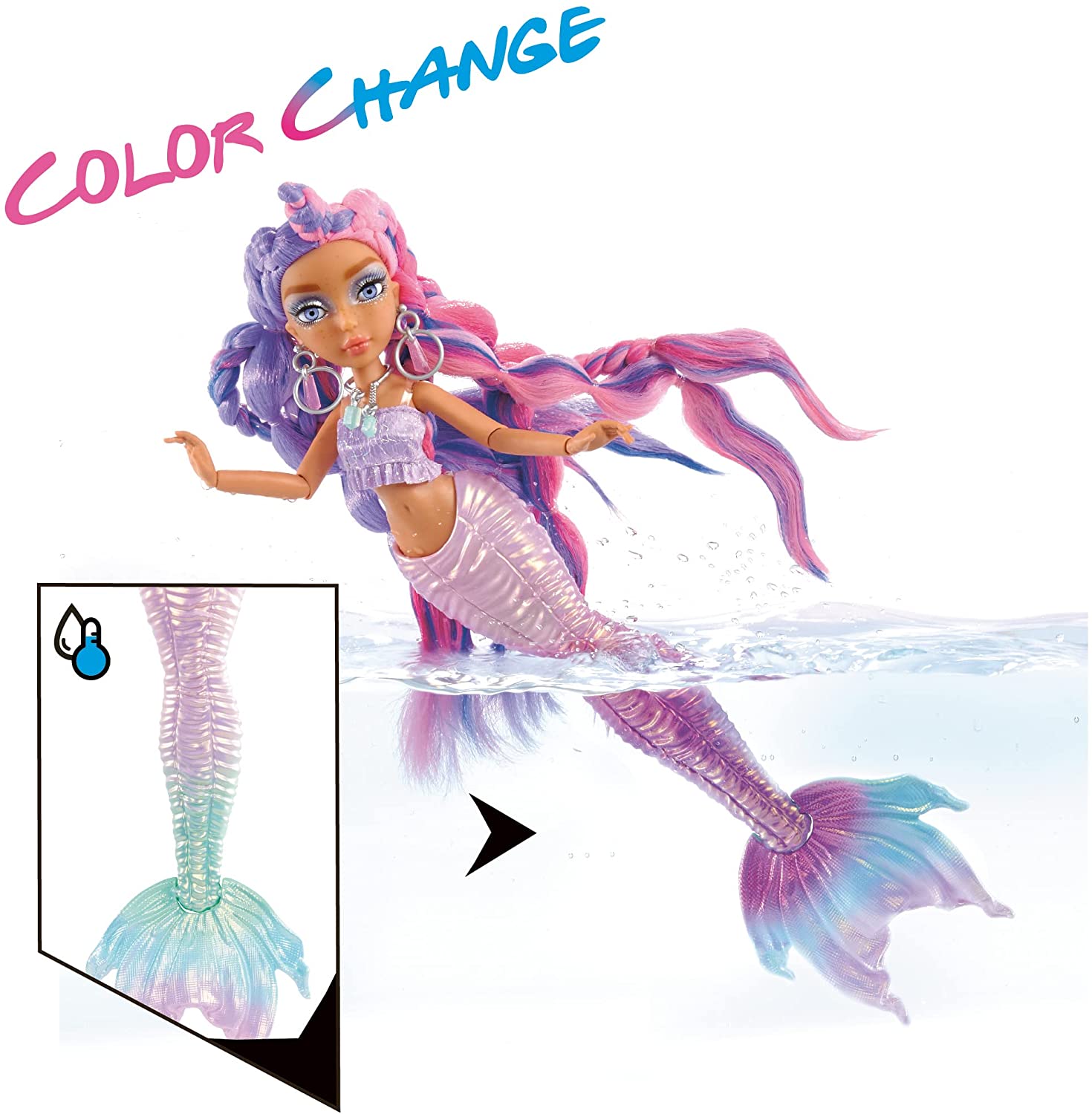 Mermaze Mermaidz Colour Change Doll Kishiko