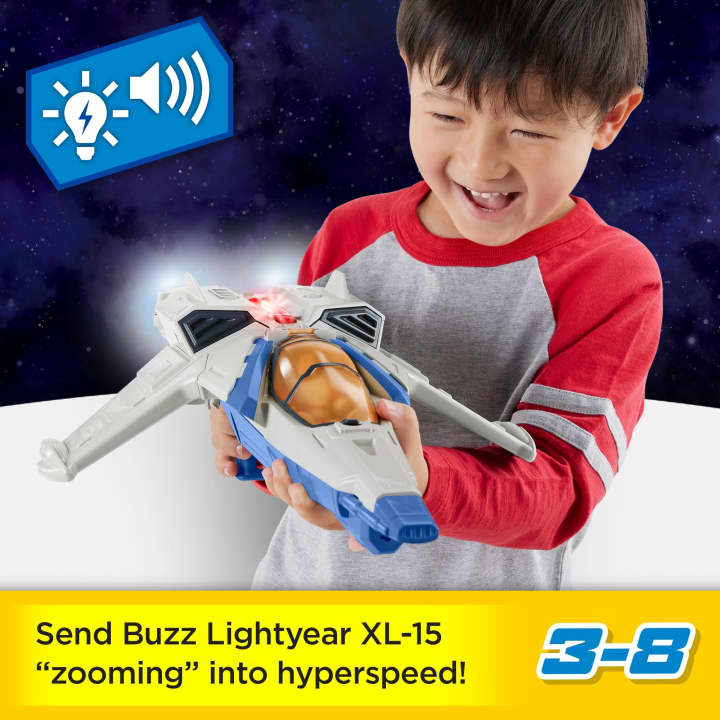 Imaginext Lightyear XL-15 Spaceship & figure