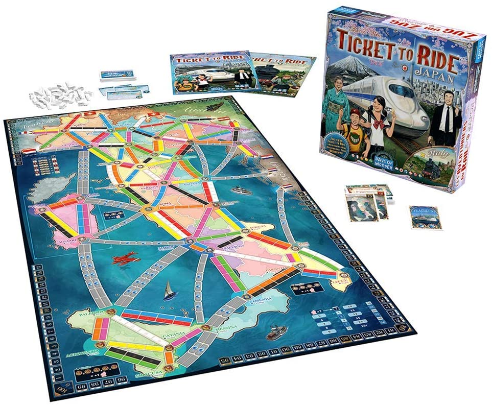 Ticket To Ride Japan & Italy