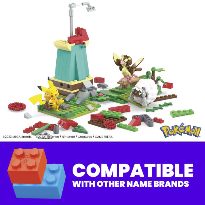 Pokemon Country Windmill 240 Piece Playset