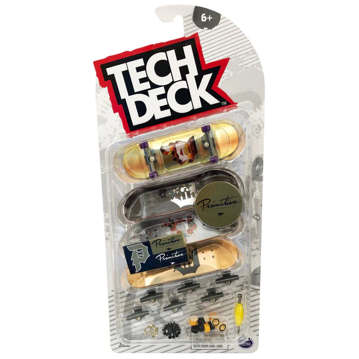 Tech Deck 4 Pack Assorted