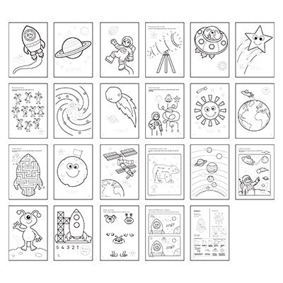 Orchard Outerspace Colouring Book