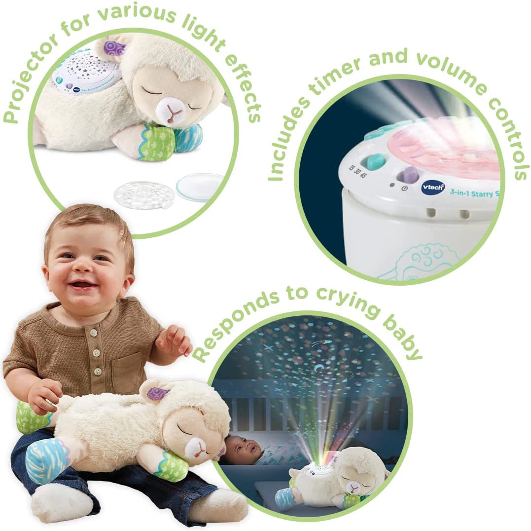 VTech 3-In-1 Starry Skies Sheep Soother