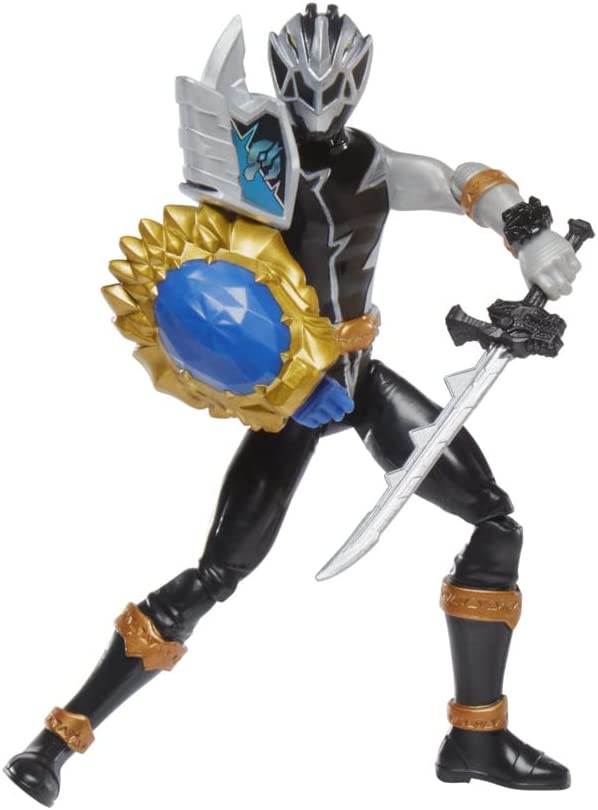 Power Rangers Dino Fury Figure Black Ranger