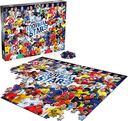 World Football Stars 1000 piece Jigsaw