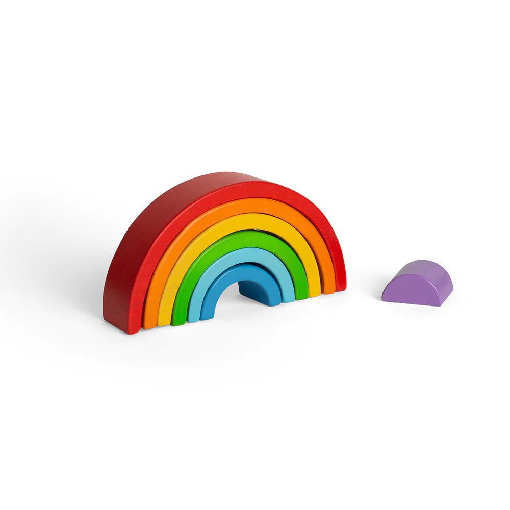 Wooden Stacking Rainbow - Small