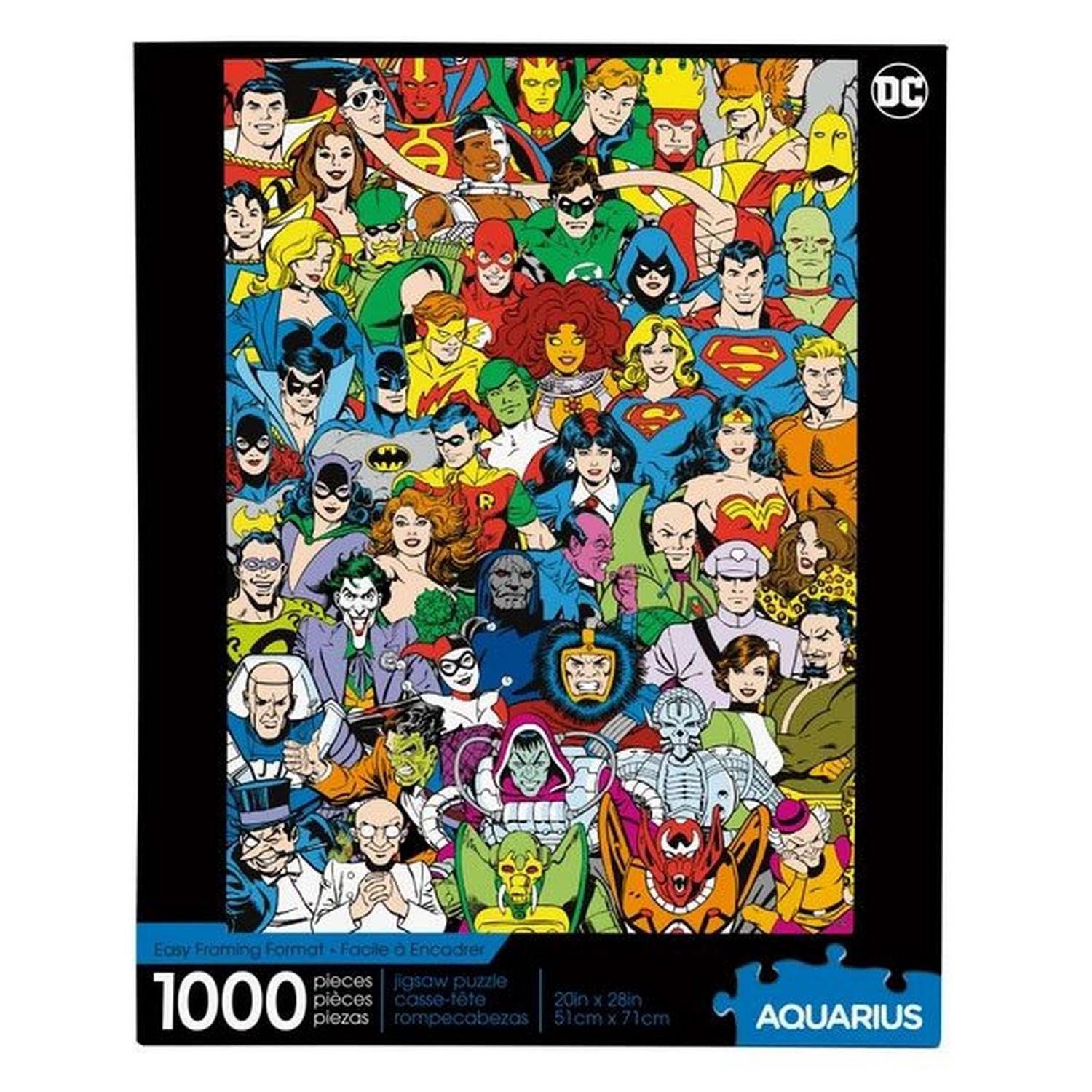 DC Comics Vintage 1000 piece jigsaw Puzzle