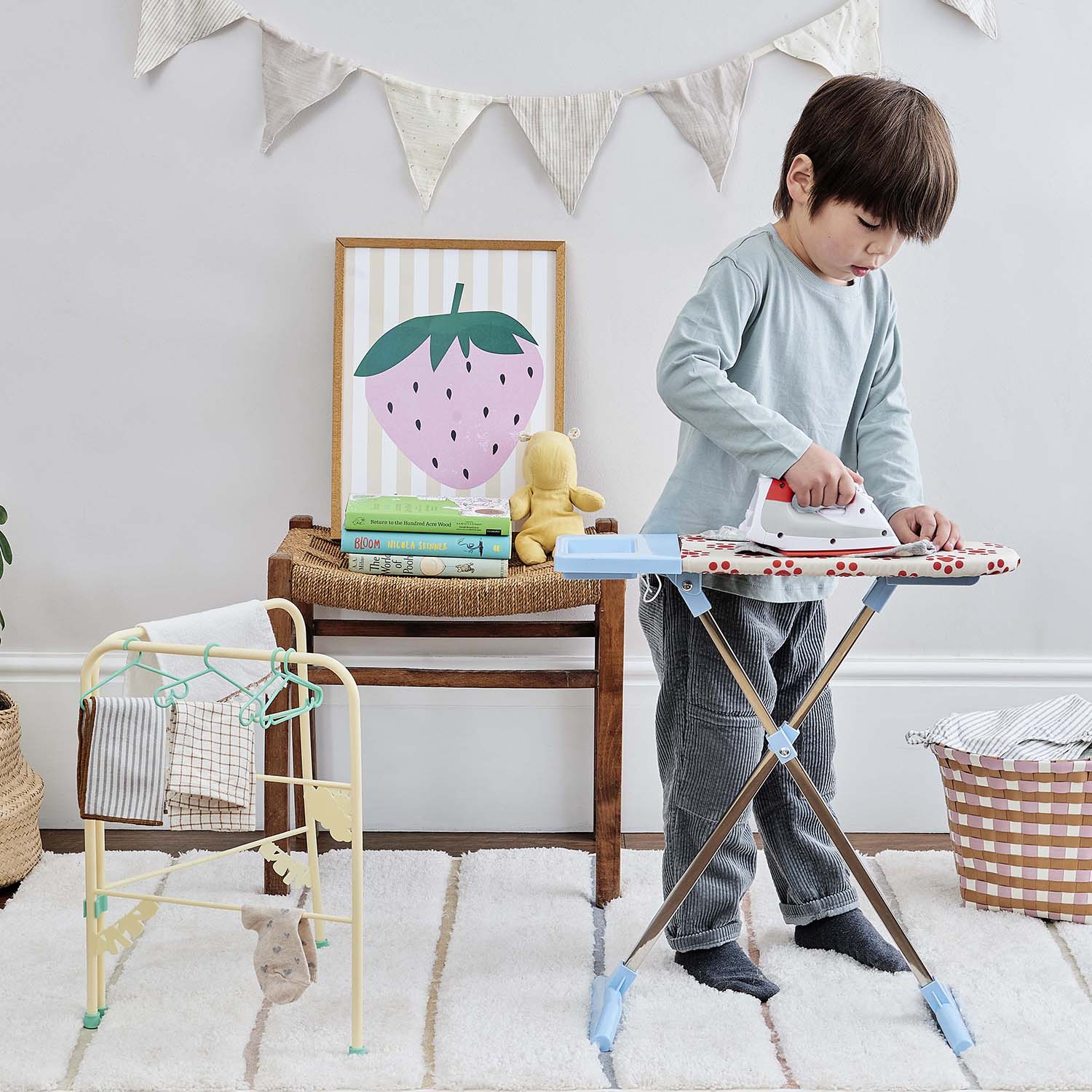 Childrens ironing set on sale