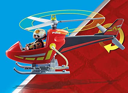 Playmobil City Action Fire Helicopter