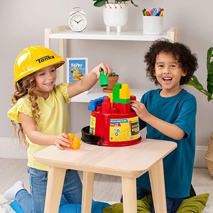 Tonka - Hard Hats & Blocks Bucket