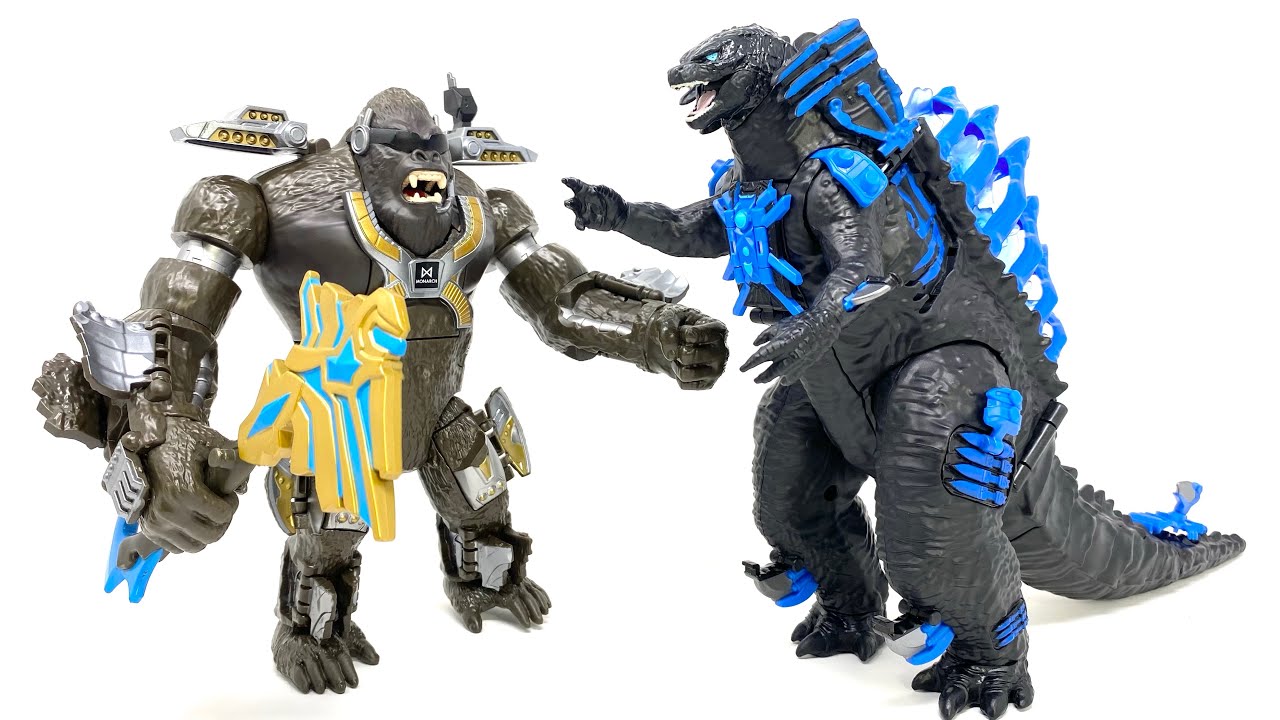 Monsterverse Godzilla vs Kong Titan Tech Figures