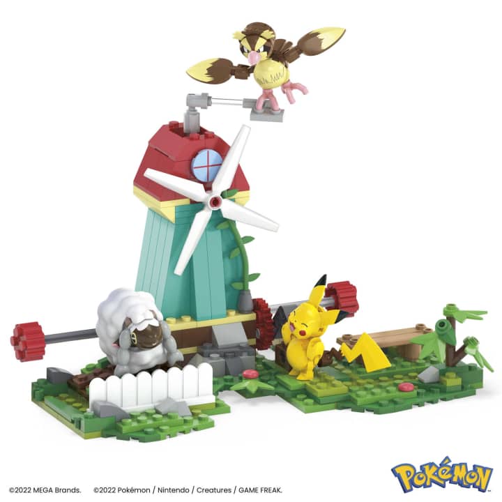 Pokemon Country Windmill 240 Piece Playset