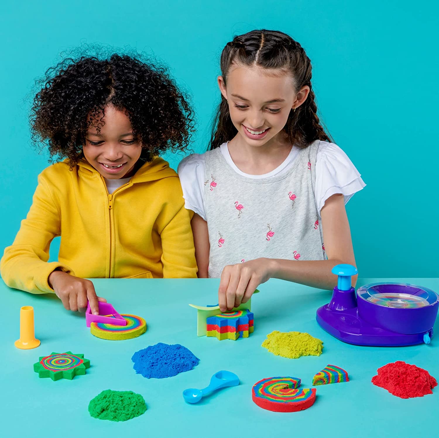 Kinetic Sand Swirl N Surise Set