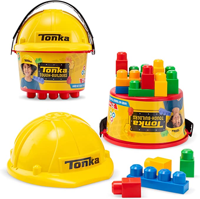 Tonka - Hard Hats & Blocks Bucket