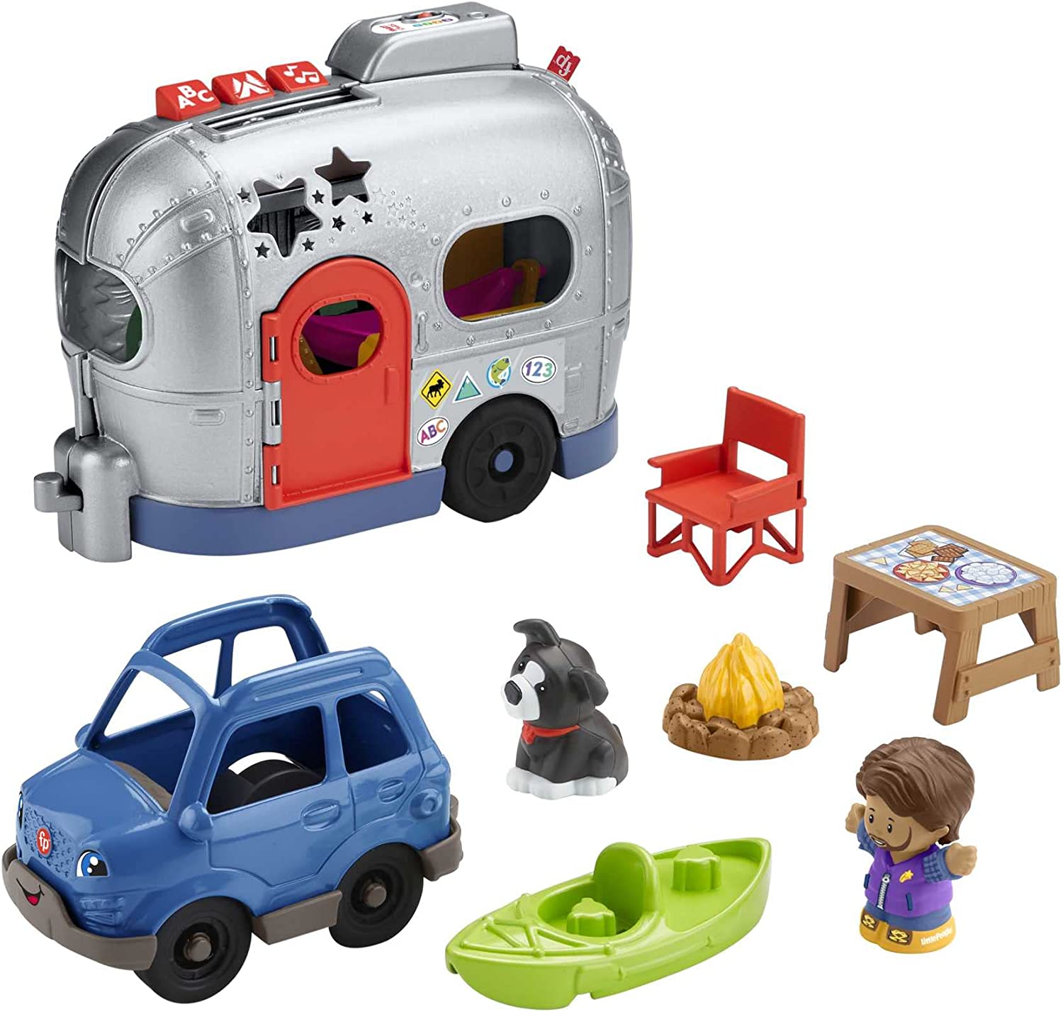 Fisher Price Light Up Learning Camper Playset