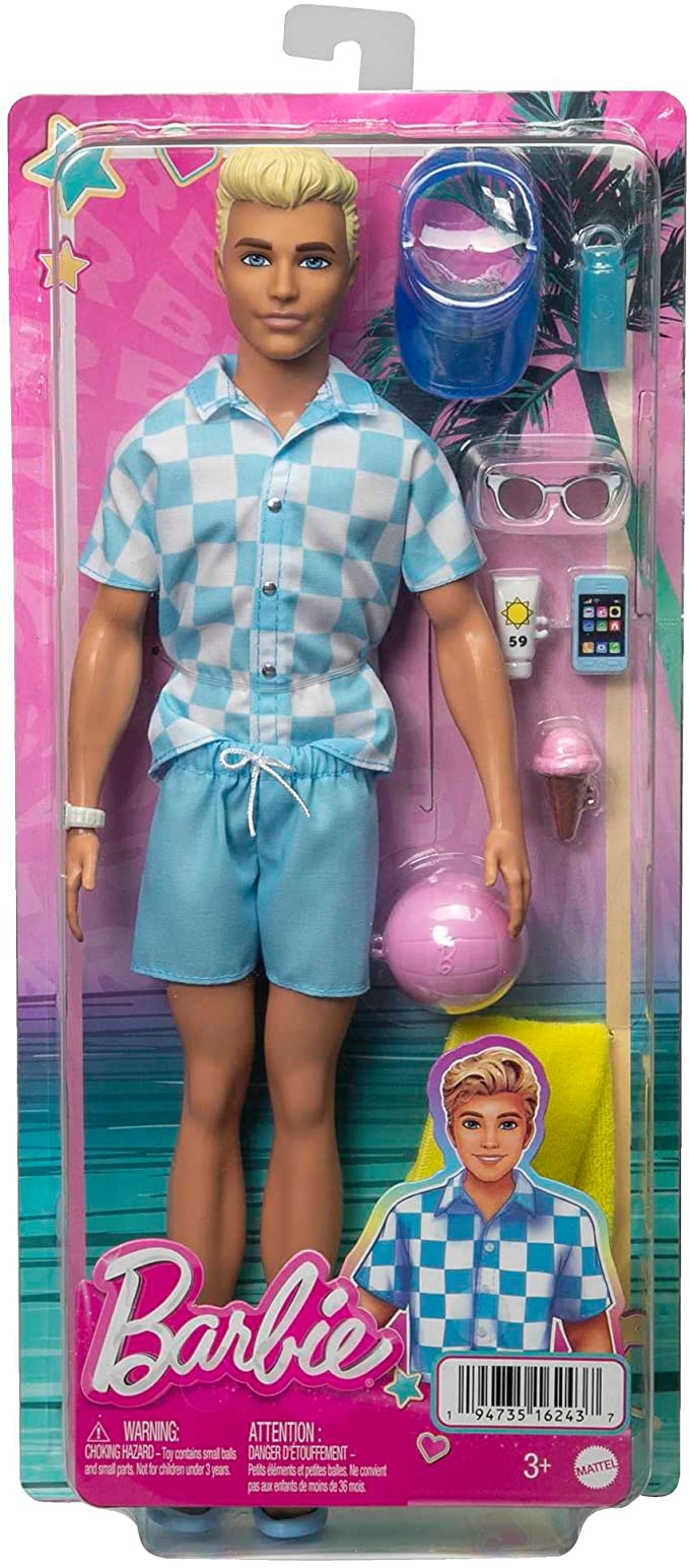 Barbie Beach Deluxe Ken Doll