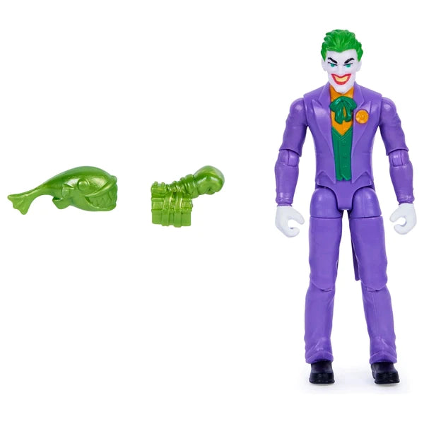 Batman & Robin V King Shark & The Joker 4Pk