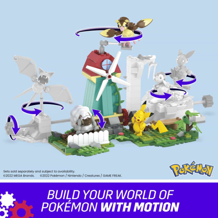 Pokemon Country Windmill 240 Piece Playset