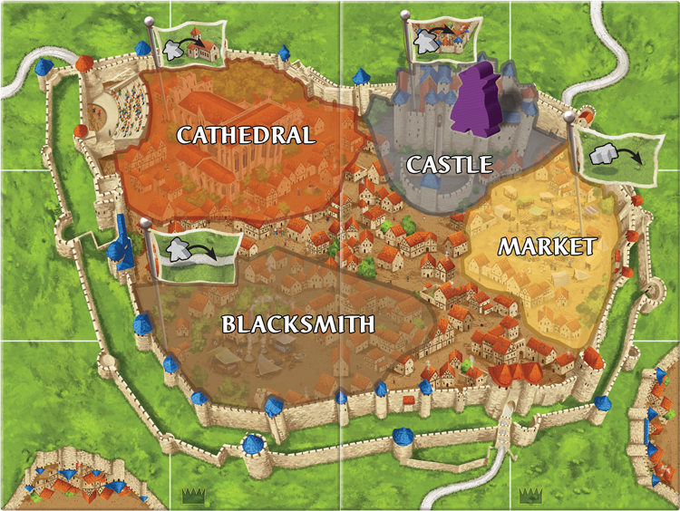 Carcassonne Count King & Robber Expansion Pk 6