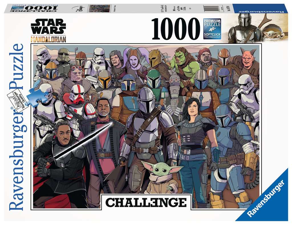 Star Wars The Mandalorian 1000 piece Jigsaw Puzzle