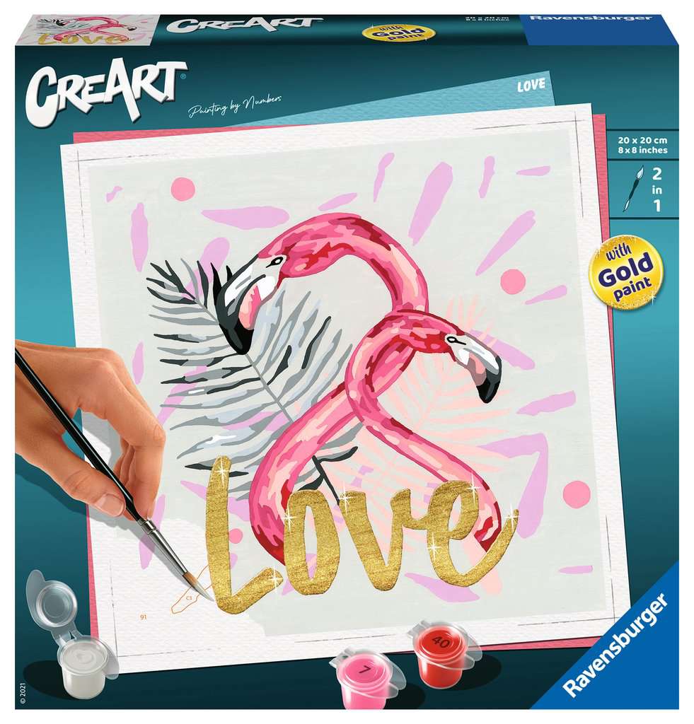 CreArt Paint by Numbers Love