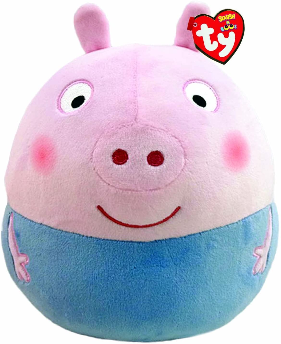TY George Pig Squish a Boo 10"