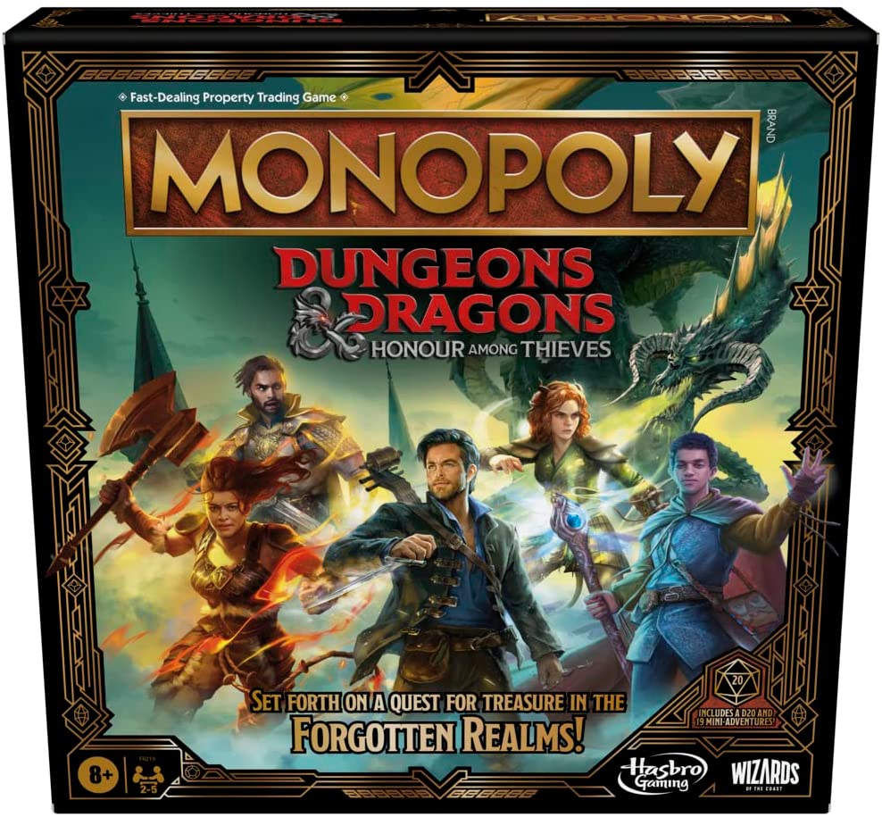 Monopoly Dungeons & Dragons - Honour among Thieves