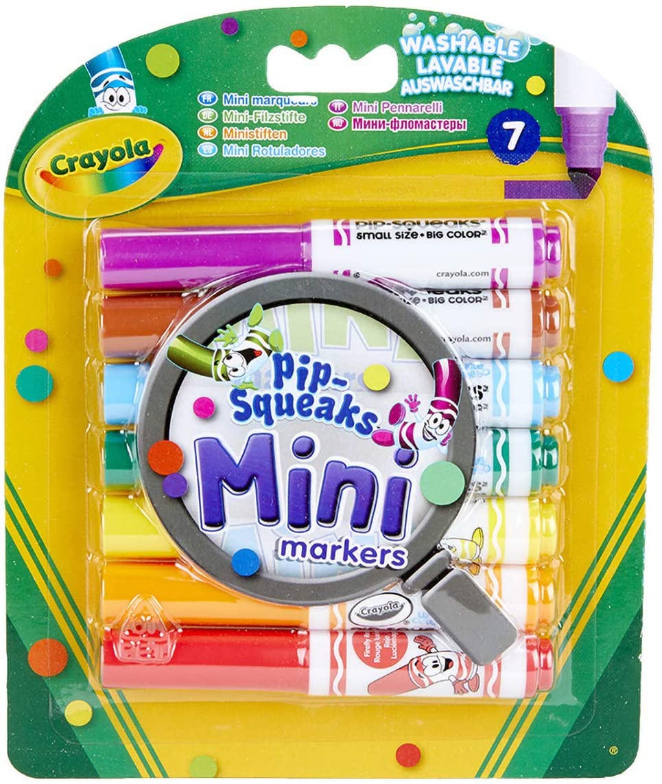 Crayola 7 Mini Pip-Squeaks Markers