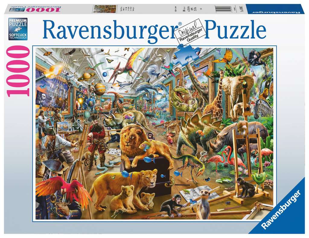 Ravensburger Chaos in the Gallery 1000 piece puzzl