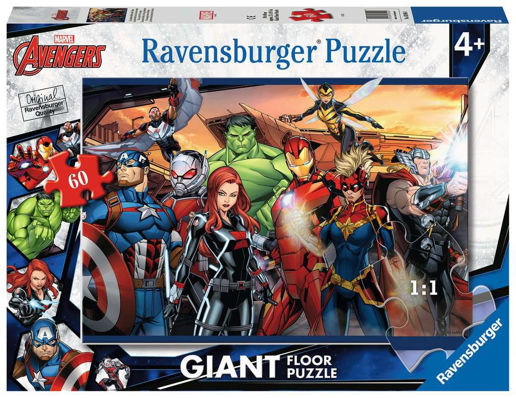 Ravensburger Avengers 60 piece Giant Floor Puzzle