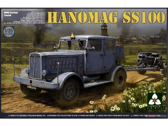 Hanomag SS100 WW2 German Tractor