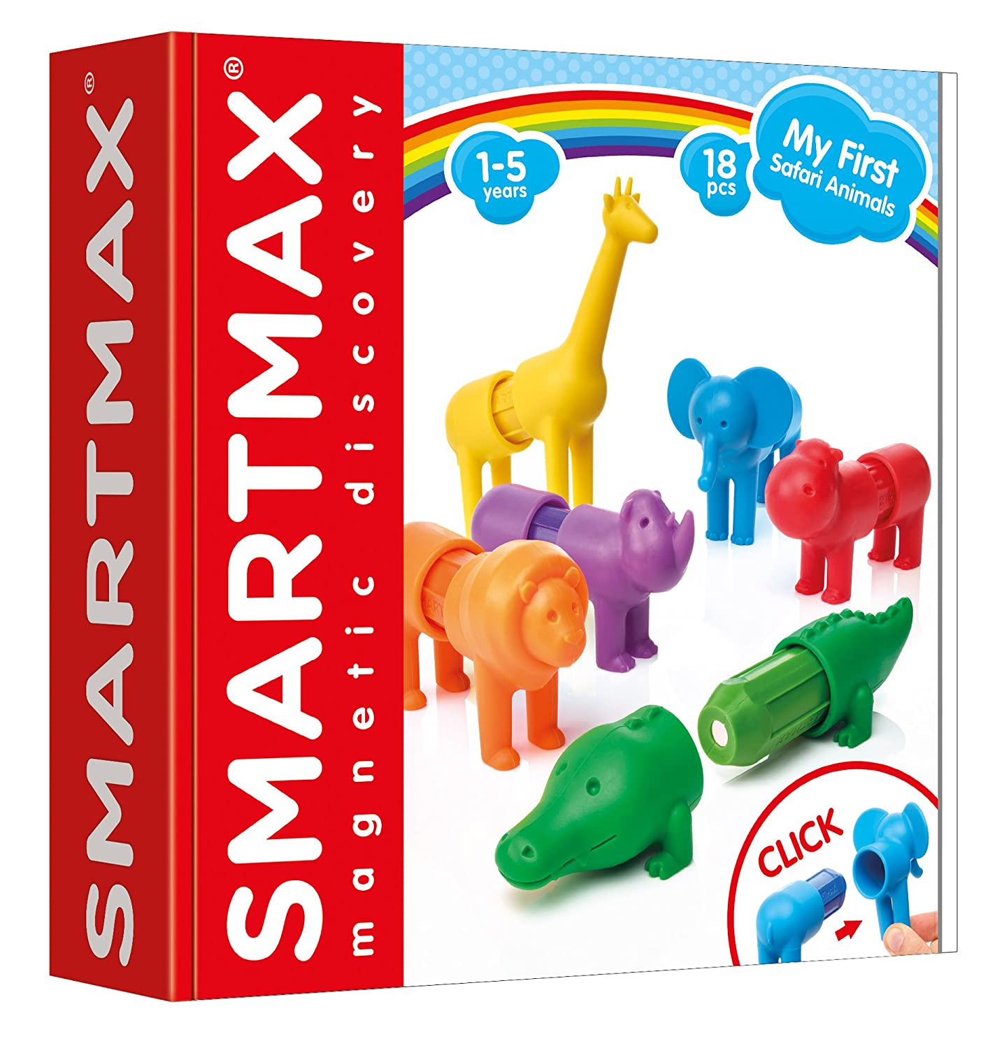 SmartMax Magnetic My First Safari Animals